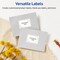 Avery Printable Shipping Labels, 2" x 4", Glossy White with Gold Dots Green Florals Design, Permanent Adhesive, Laser & Inkjet Compatible, 10 Total, Great for Shipping, Branding, and Weddings